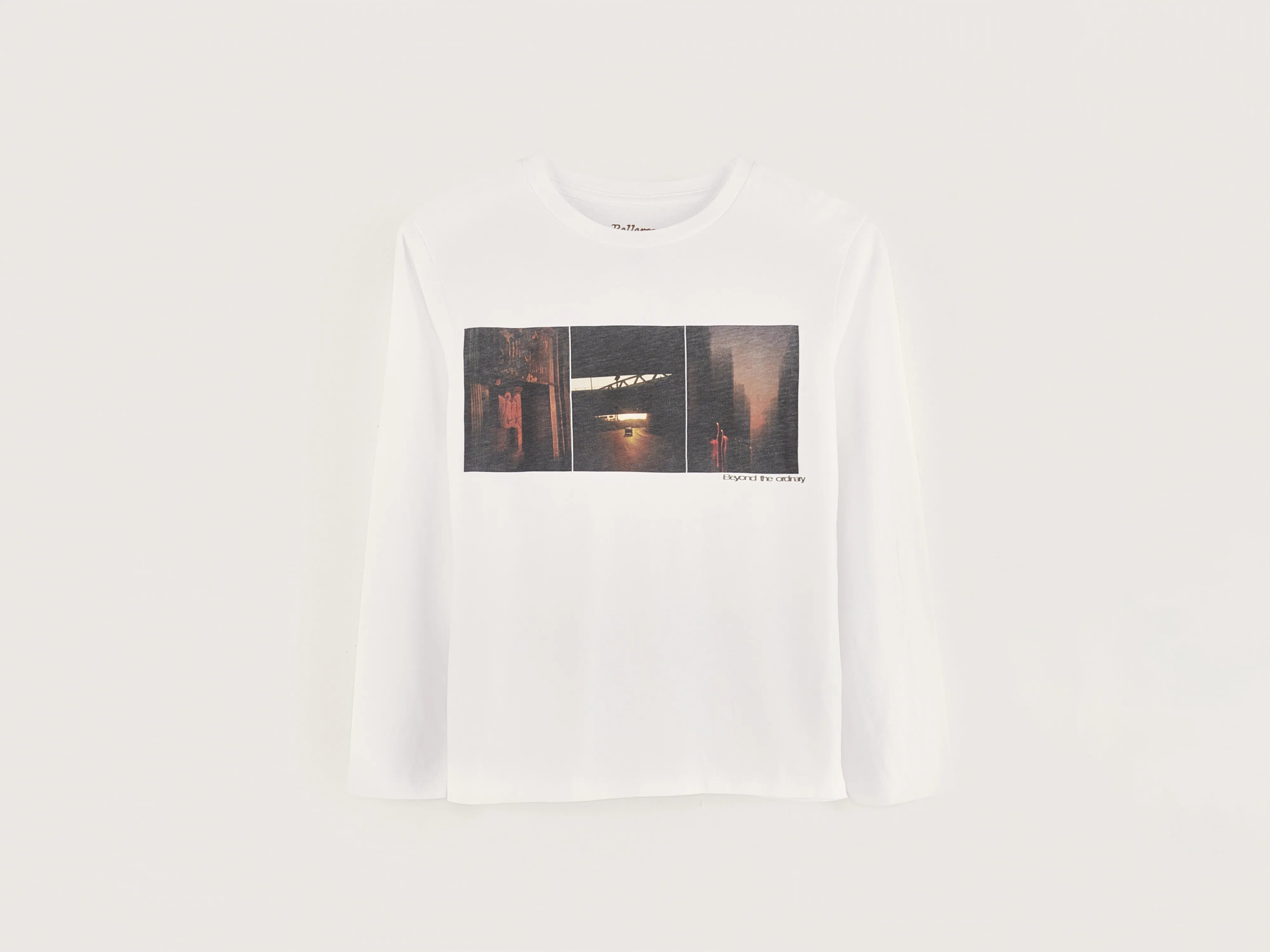 Kenno long-sleeve t-shirt   (242 / B / WHITE)