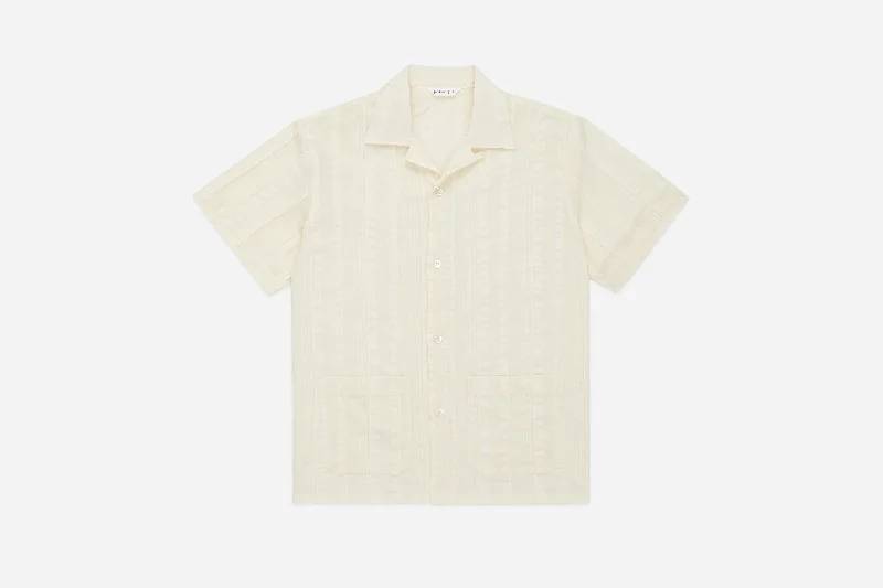 Cabana Shirt ~ Natural Rope Cloth