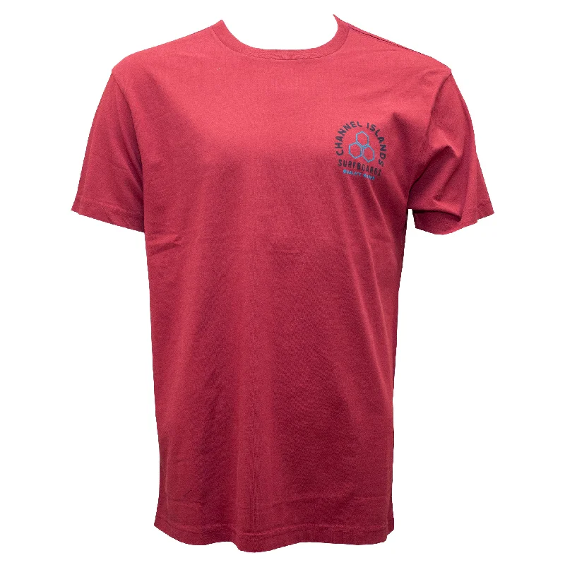 Channel Islands Horseshoe Men's S/S T-Shirt - Maroon