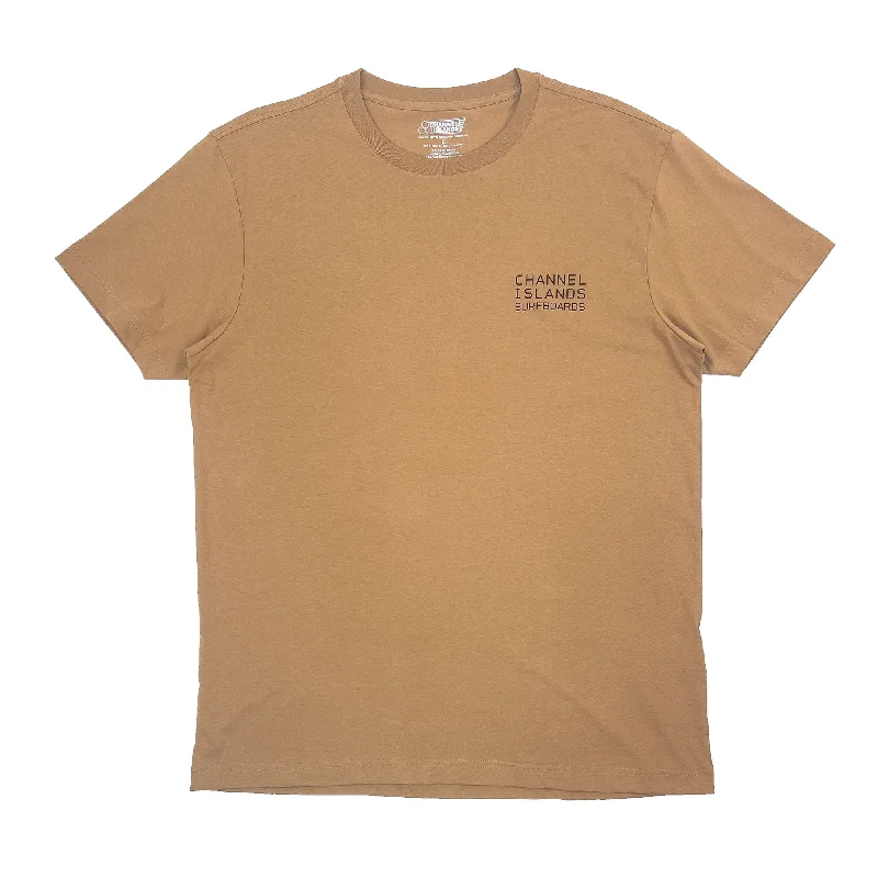 Channel Islands Spin Fin Men's S/S T-Shirt - Desert