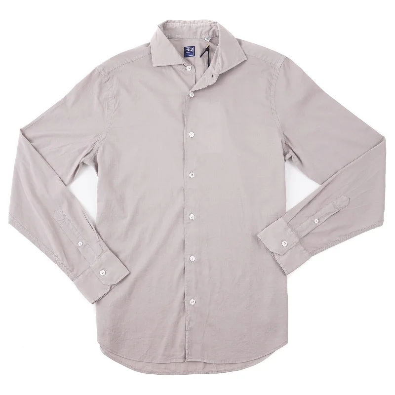 Fedeli 'Sean Panamino' Lightweight Cotton Shirt