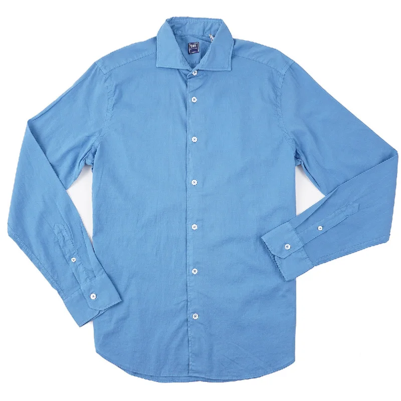 Fedeli 'Sean Panamino' Lightweight Cotton Shirt