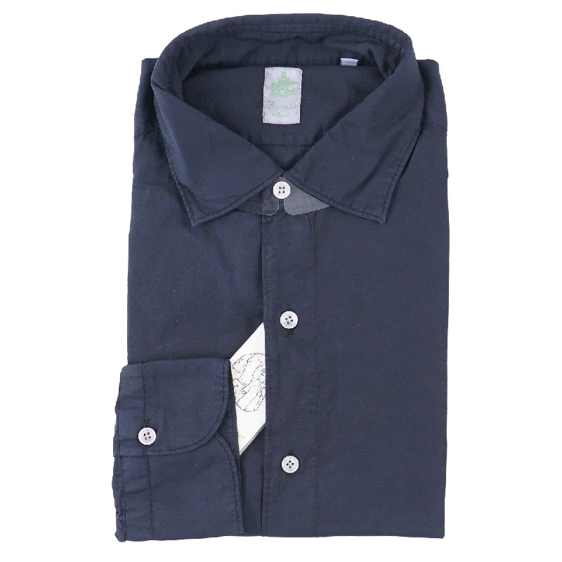 Finamore Lightweight Cotton Dress Shirt