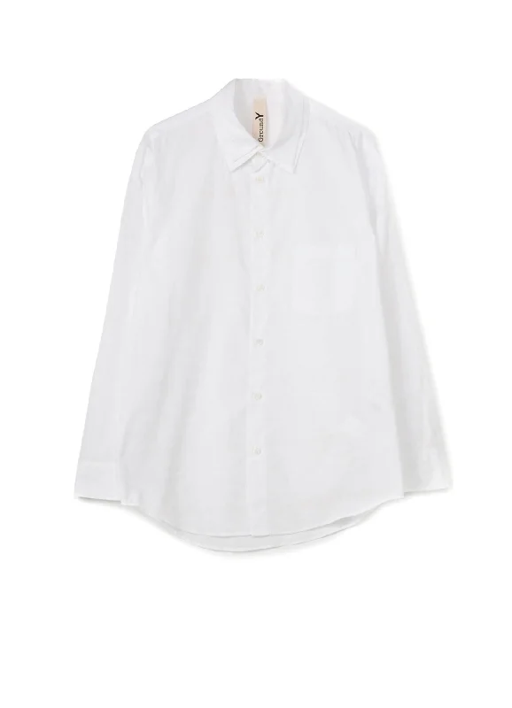 100/2 COTTON BROADCLOTH DOUBLE COLLAR SHIRT