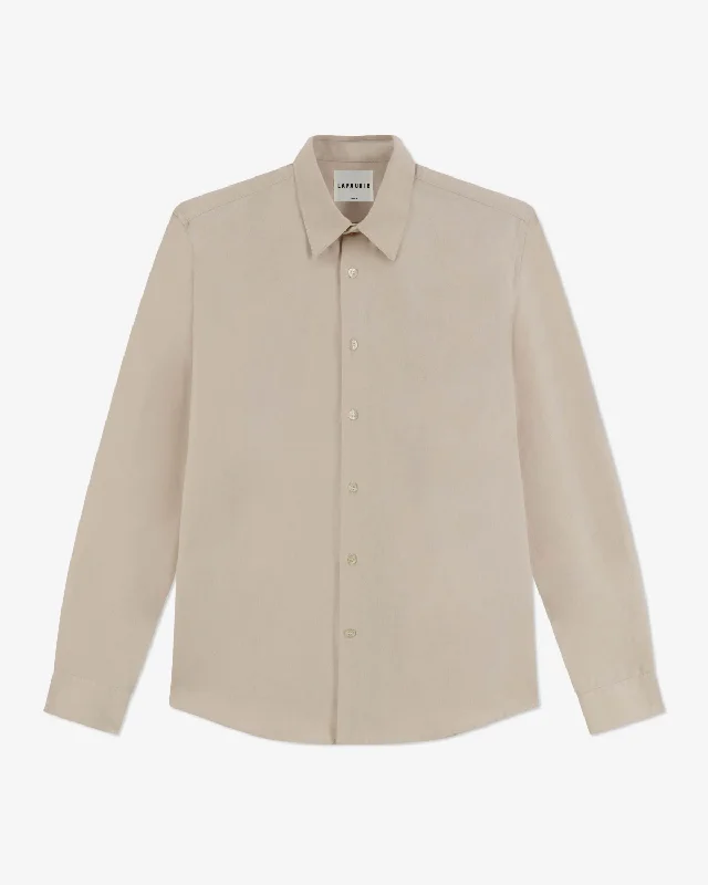 GASTON Shirt - Beige Naturel