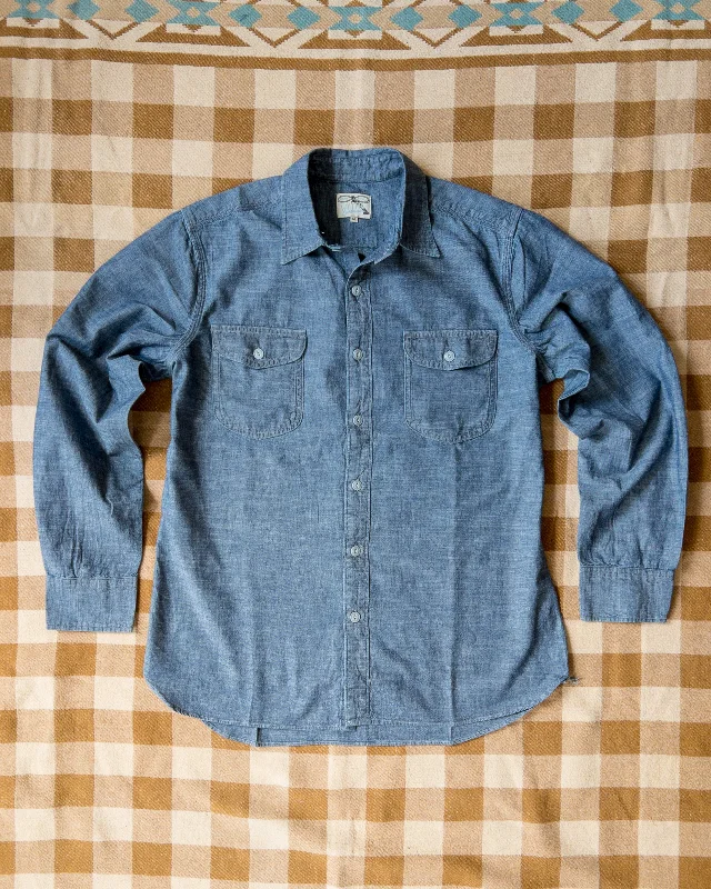 Chambray Workshirt - Rinsed Indigo