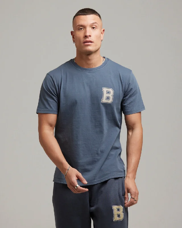 BINGHAM MEN'S CREW NECK T-SHIRT | NAVY