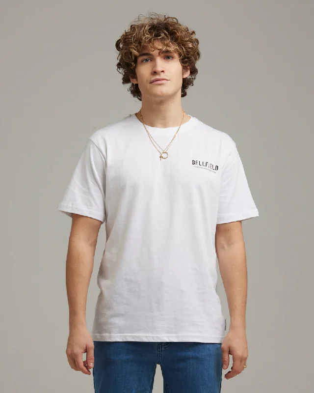 VALE MEN'S CREW NECK T-SHIRT | WHITE