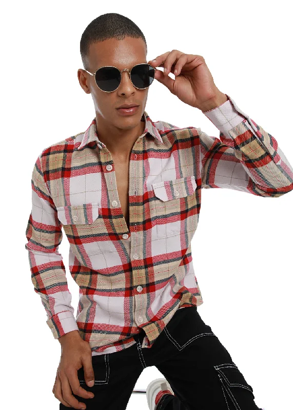 Modern Brushed Cotton Check Shirt