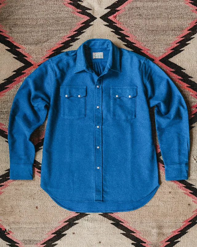 Moleskin Pearlsnap Shirt - Deep River