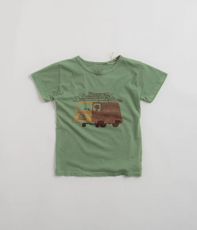 Mollusk Kids Van T-Shirt - Trinity Green