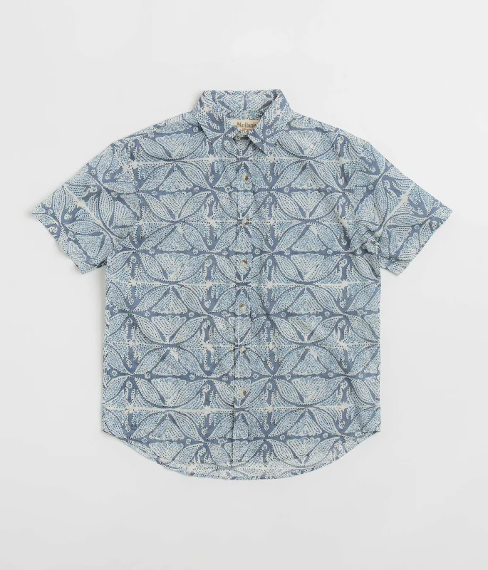 Mollusk Summer Shirt - Blue Flowers