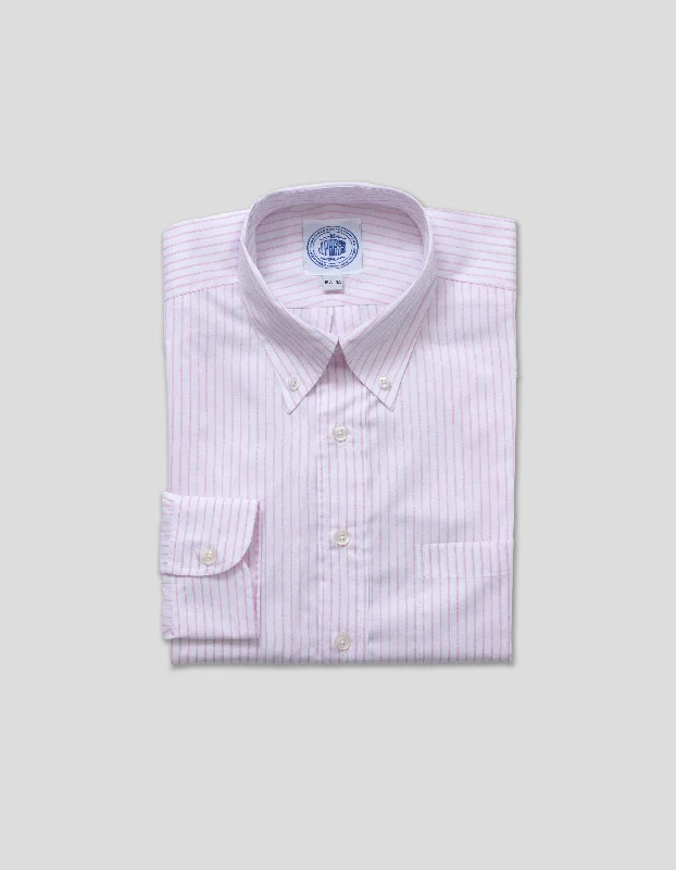 PINK STRIPE DRESS SHIRT