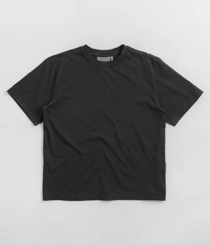 Purple Mountain Observatory Garment Dyed T-Shirt - Black