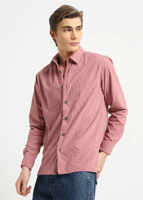 Rose Corduroy Shirt