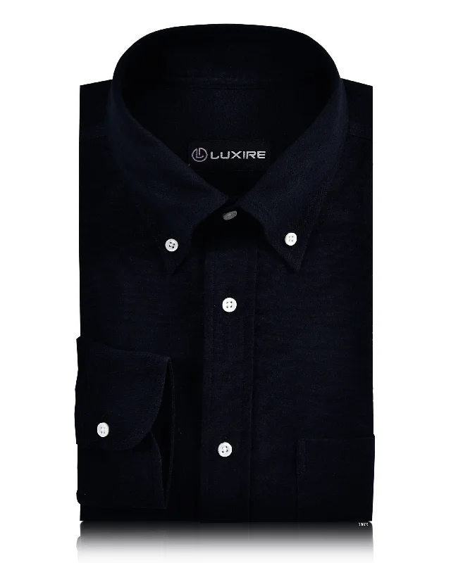 Mid Night Navy Oxford Shirt