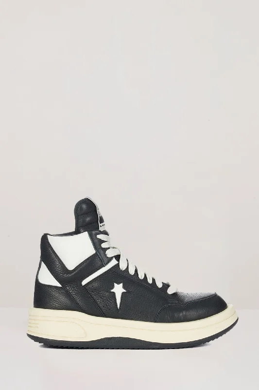 Rick Owens DRKSHDW  X CONVERSE Turbowpn in Black/Natural