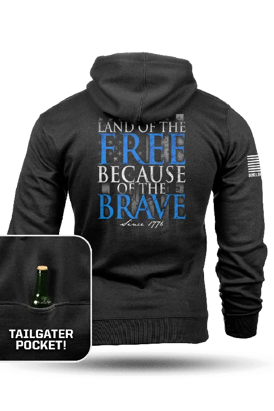 Because of the Brave - Tailgater Hoodie