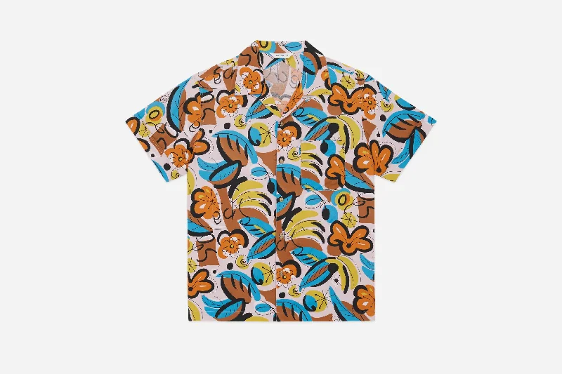 Vacation Shirt ~ Tropical Print