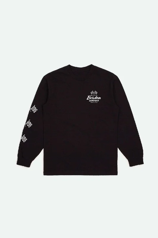 Wayburn L/S Standard T-Shirt - Black