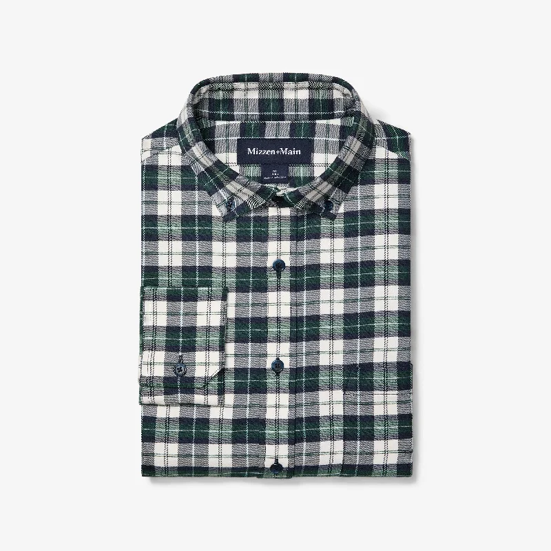 White Kent Plaid