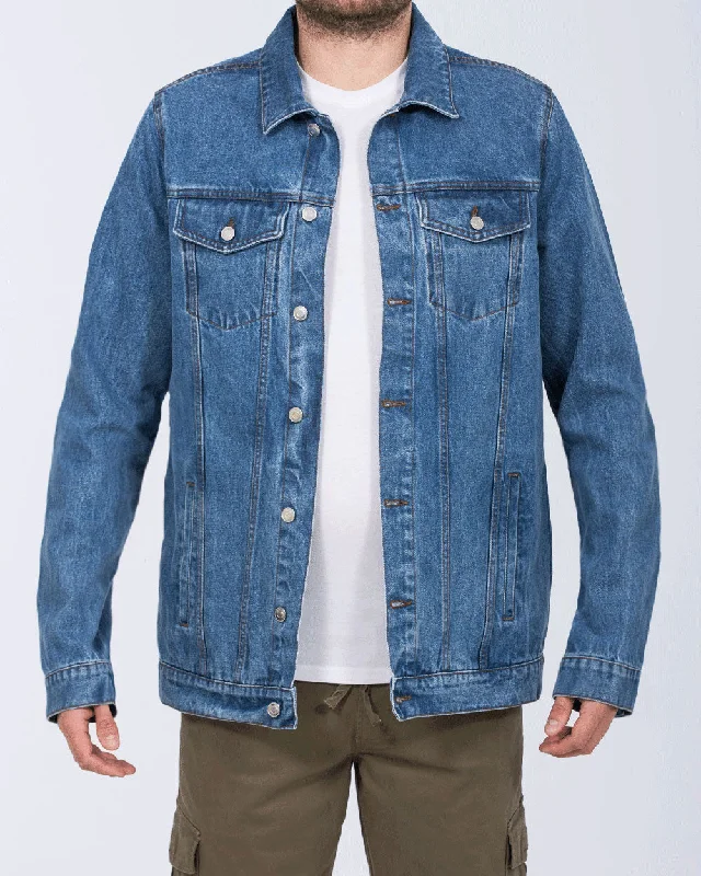 2t Tall Denim Jacket (mid wash)