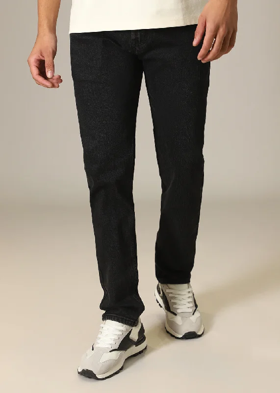 Abyss Black Slim Fit Jeans