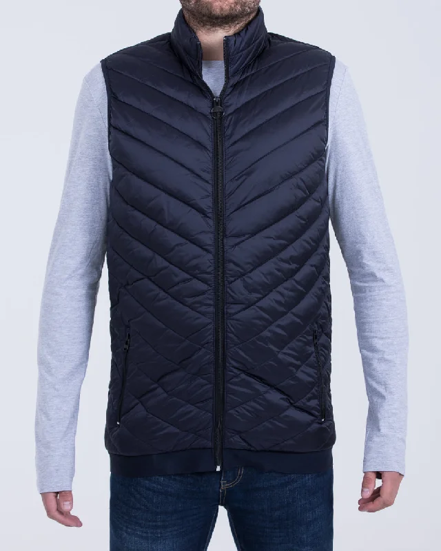 Cabano Tall Quilted Gilet (navy)