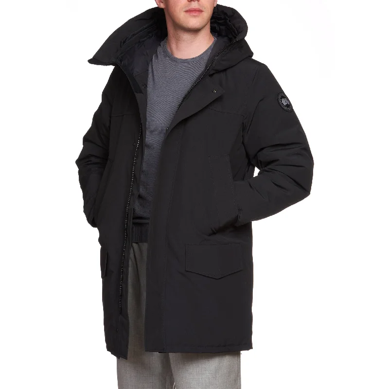 CANADA GOOSE Langford Parka Black Label 2052MB 61 Black Down Jacket Coat