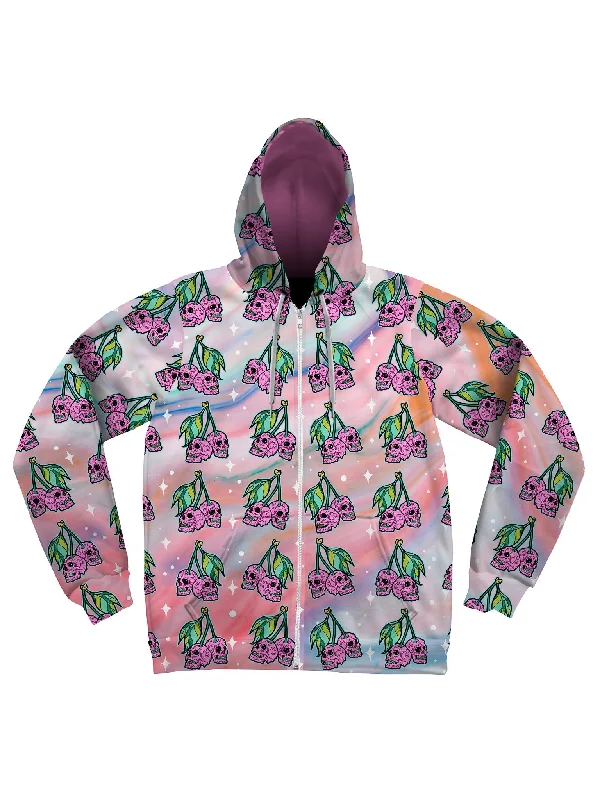 Cherry Skull (Rainbow) Unisex Hoodie