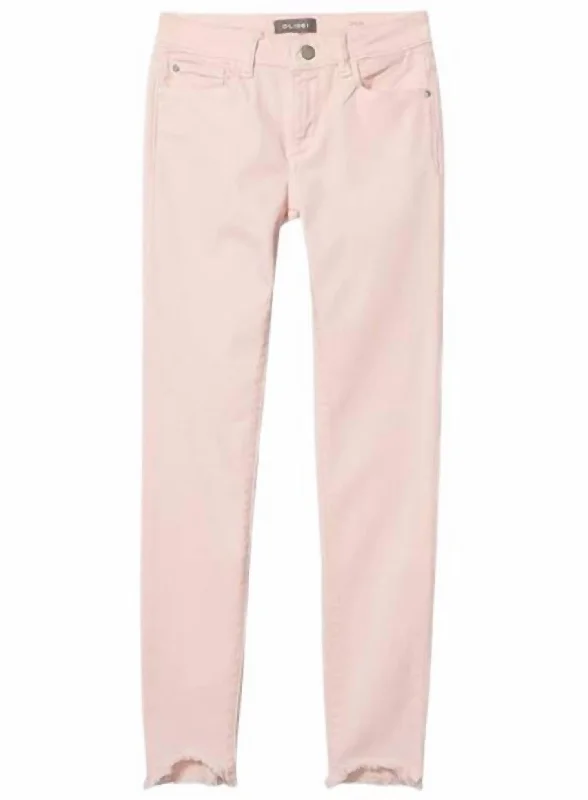 Girl's Chloe Jeans In Rosewater