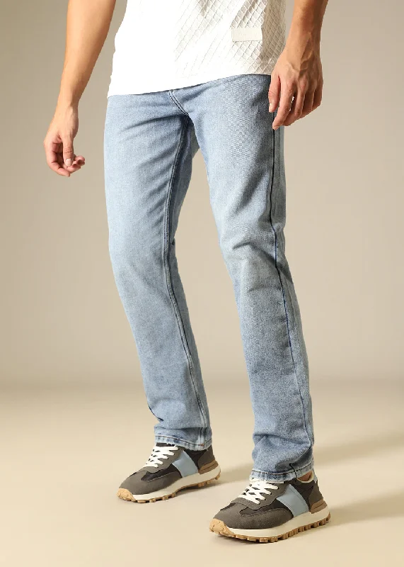 Ice Blue Wash Denim