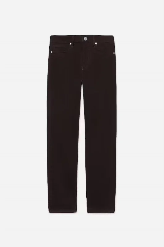 Men's L'homme Slim Twill Jean In Washed Black