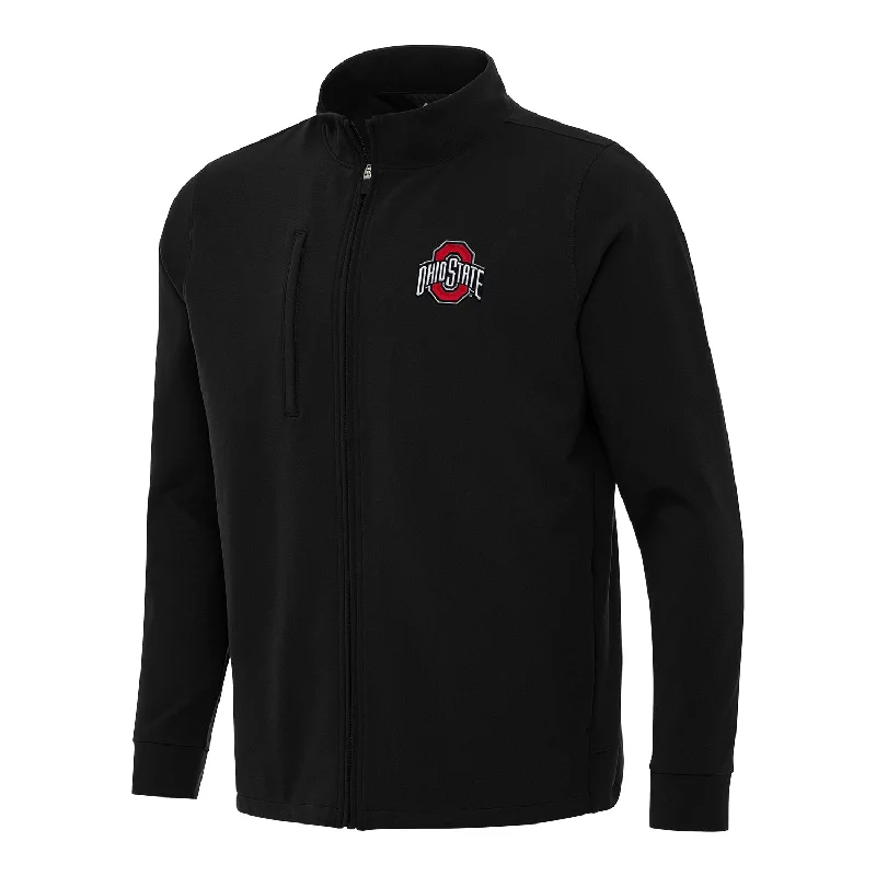 Ohio State Buckeyes Regard Black Full Zip Jacket