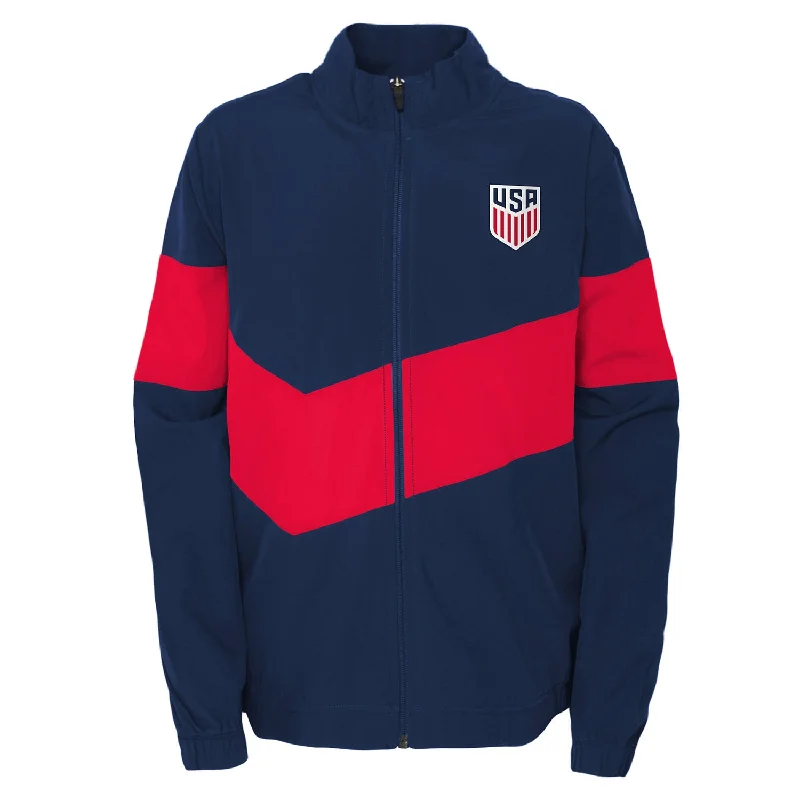 Youth Outerstuff USA Agile GK Full Zip Jacket